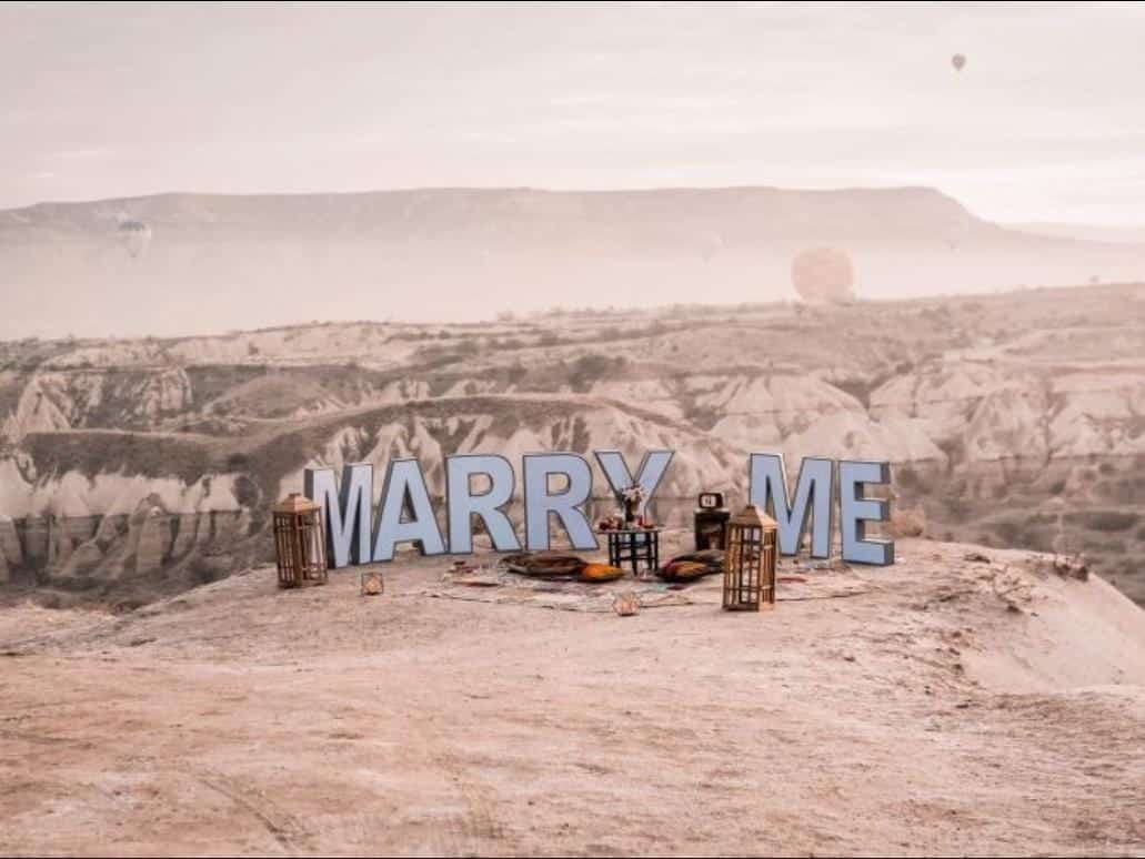 IŞIKLI MARRY ME EVLİLİK TEKLİFİ