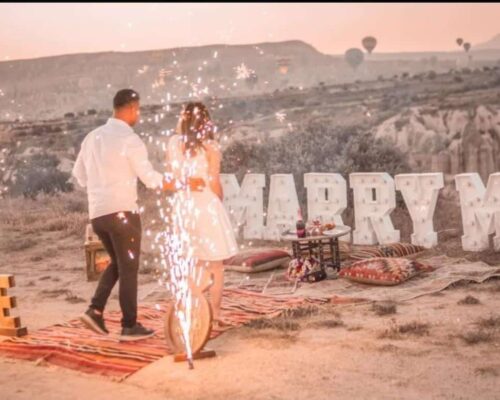 IŞIKLI MARRY ME EVLİLİK TEKLİFİ